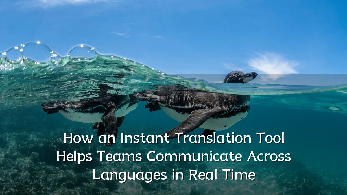 How an Instant Translation Tool Helps Teams Communicate Across Languages in Real Time