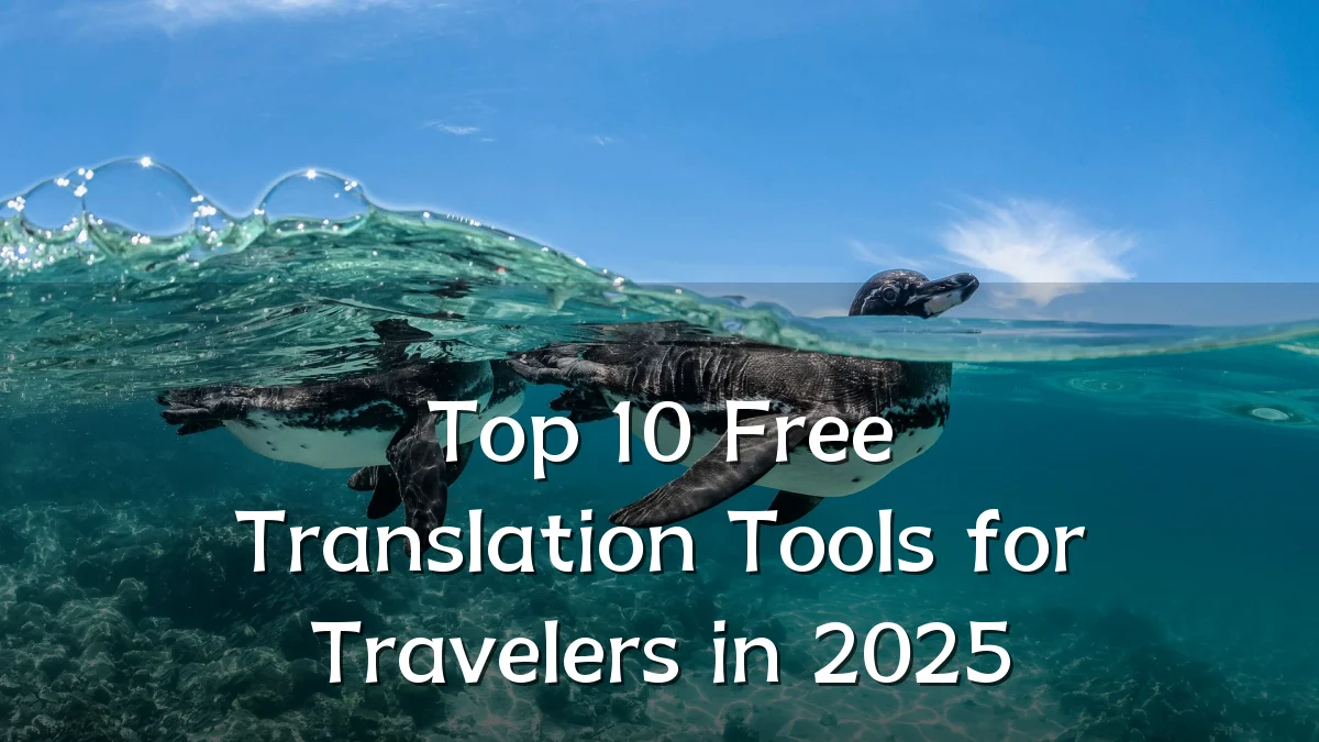 Top 10 Free Translation Tools for Travelers in 2025