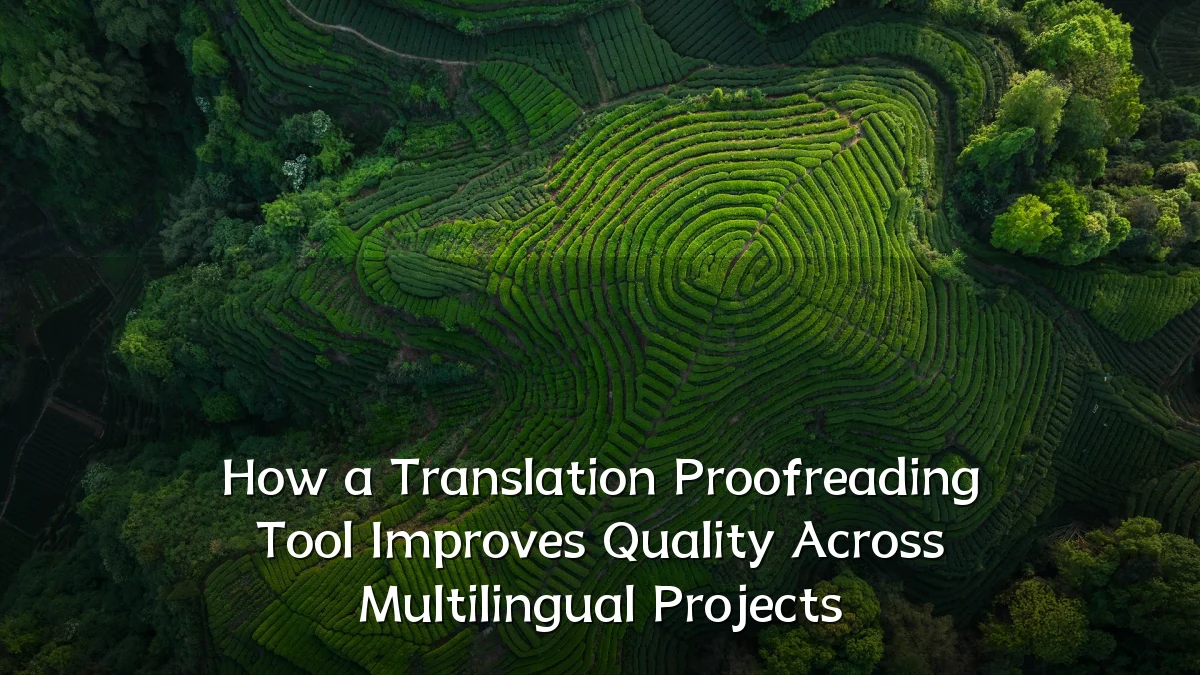 How a Translation Proofreading Tool Improves Quality Across Multilingual Projects