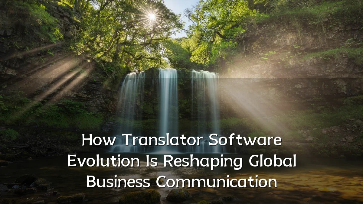 How Translator Software Evolution Is Reshaping Global Business Communication