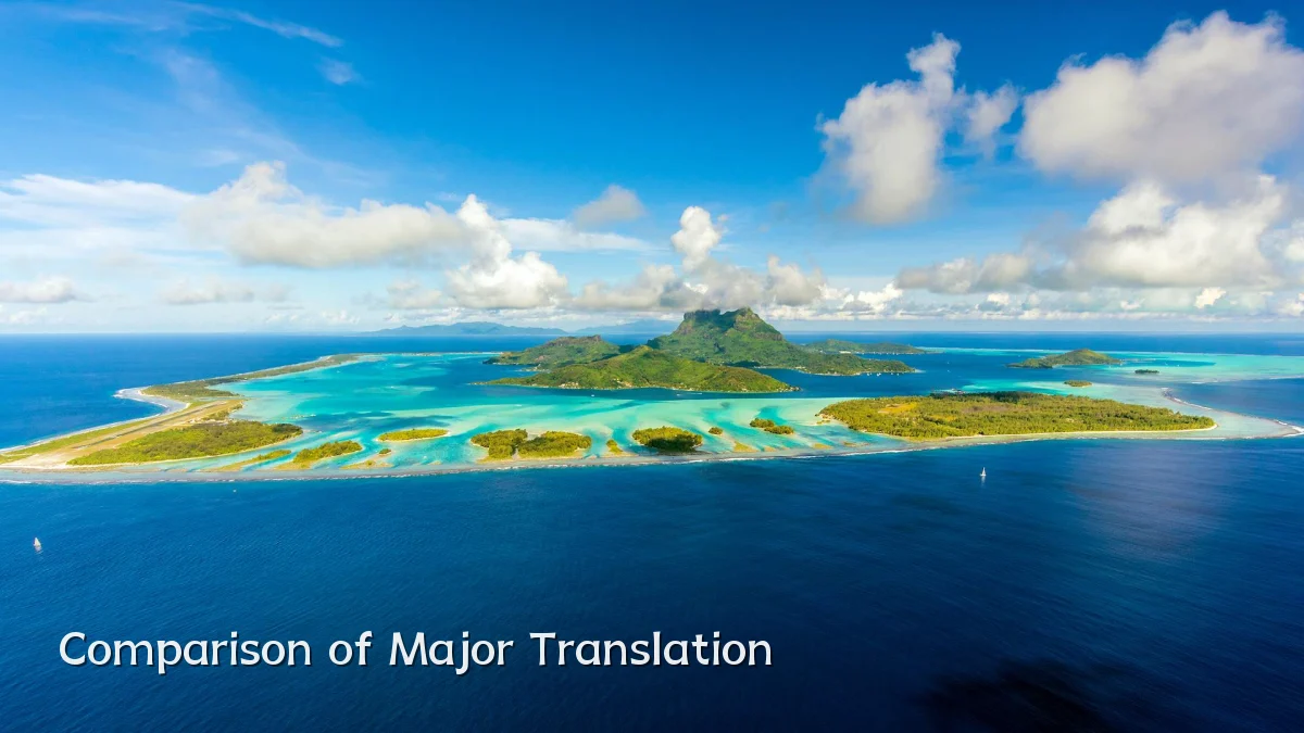 Comparison of Major Translation