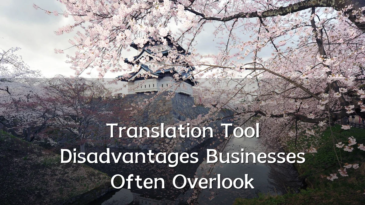 Translation Tool Disadvantages Businesses Often Overlook
