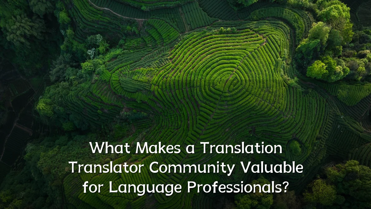 What Makes a Translation Translator Community Valuable for Language Professionals?